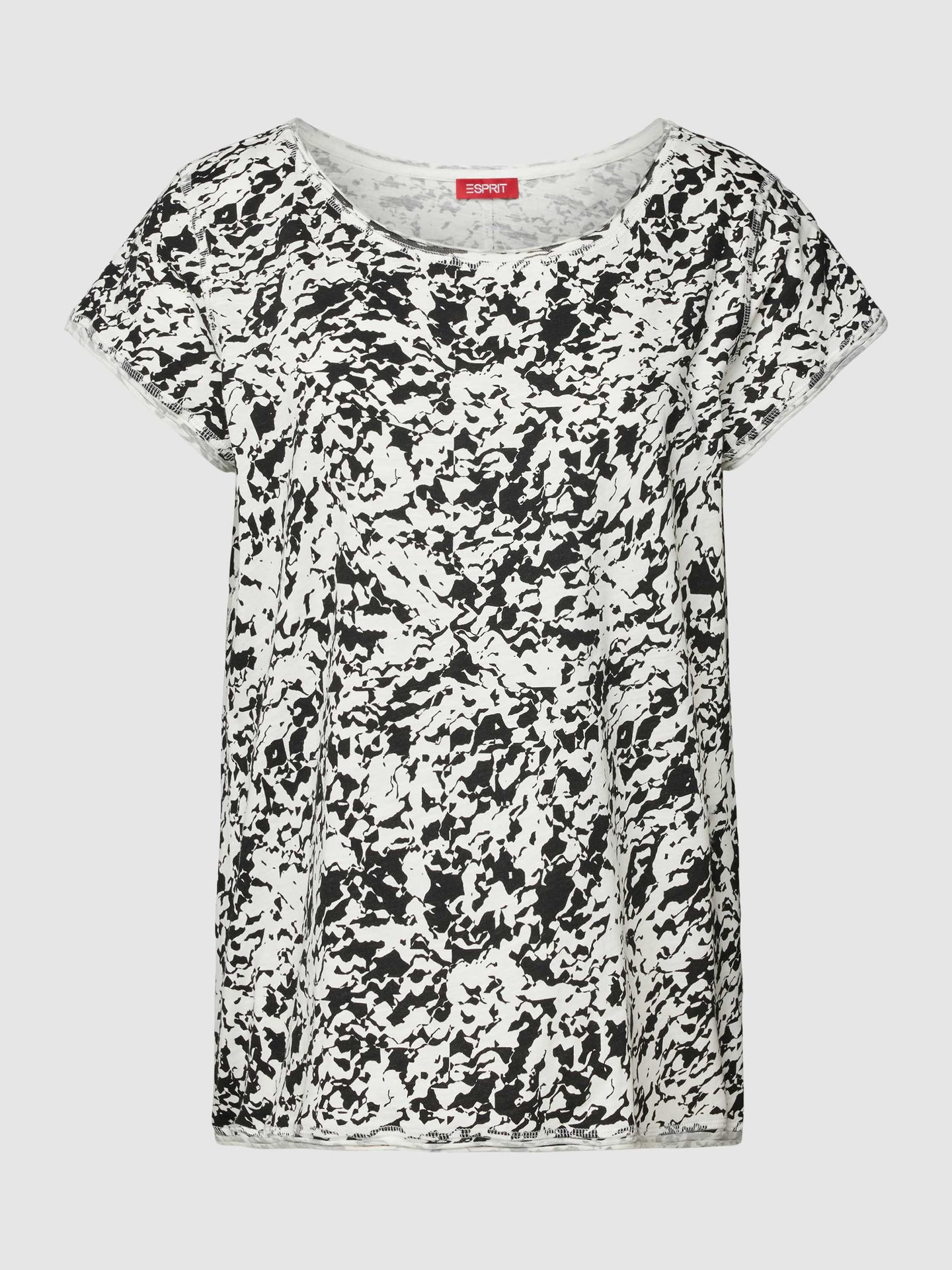 T-shirt z kwiatowym wzorem