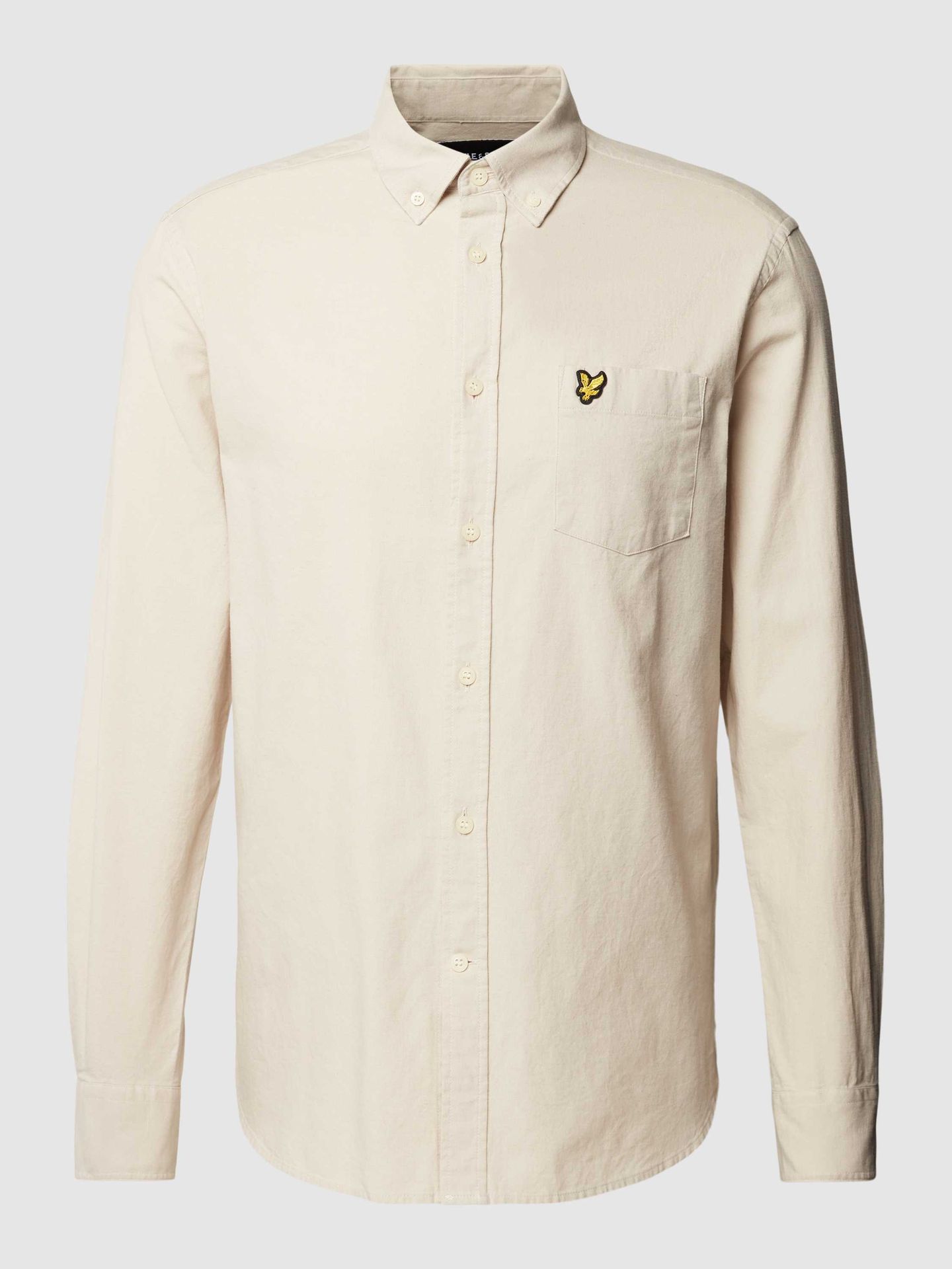 Koszula casualowa o kroju slim fit z kołnierzykiem typu button down