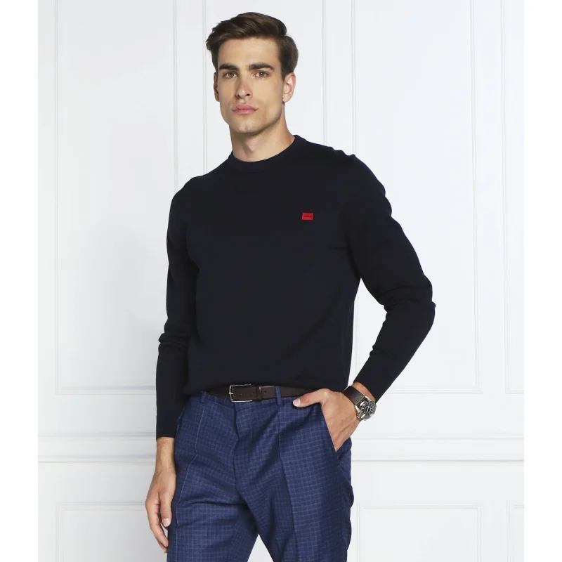 HUGO Sweter San Cassius | Regular Fit