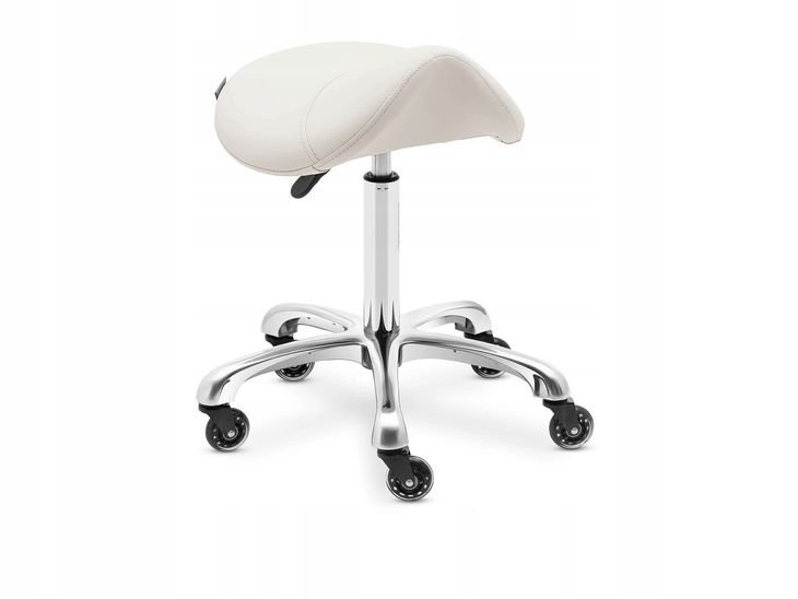 physa Krzesło siodłowe - 570-750 mm - 150 kg - beżowe YORK BEIGE