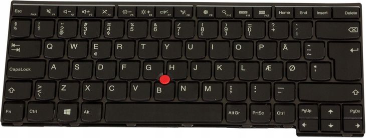 Lenovo Klawiatura (DANISH) FRU04Y0833