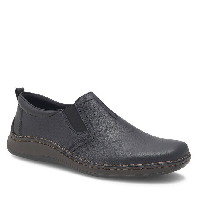 Półbuty Rieker 05264-00 Czarny