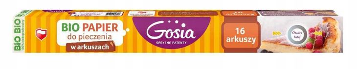 Gosia Papier Do Pieczenia W Arkuszach 16szt 38x42cm 8368..