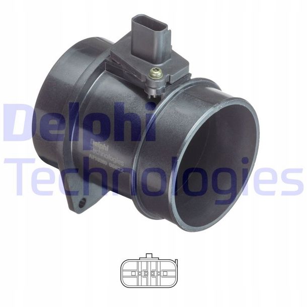 DELPHI Przepływomierz masowy powietrza AF10380-12B1 AF10380-12B1