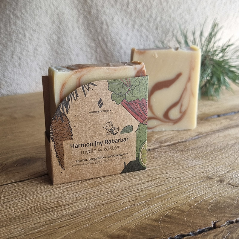 Mydło Harmonijny Rabarbar/Nature of Scent