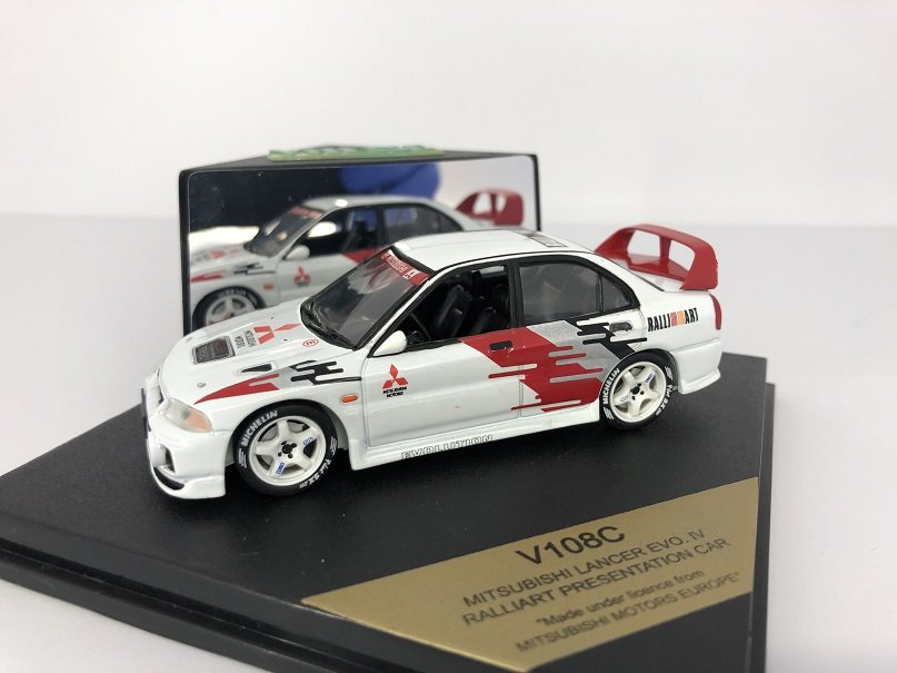 Vitesse Sunstar Mitsubishi Lancer Evo Iv 1997 Rallyart 1:43 98036