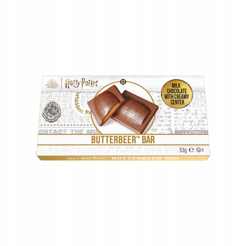 Harry Potter Butterbeer baton czekoladowy - smak piwa kremowego Jelly Belly