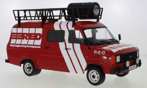 Ixo Models Ford Transit Mk Ii R.e.d Rally Assis 1:18 18Rmc072