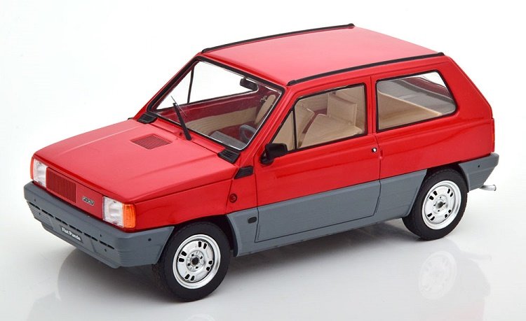 Kk-Scale Fiat Panda 30 Mk I 1980 Red 1:18 180521