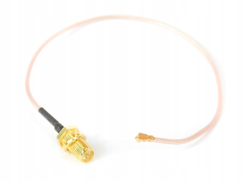 Konektor antenowy 15cm wtyki RP-SMA - U.FL/IPX