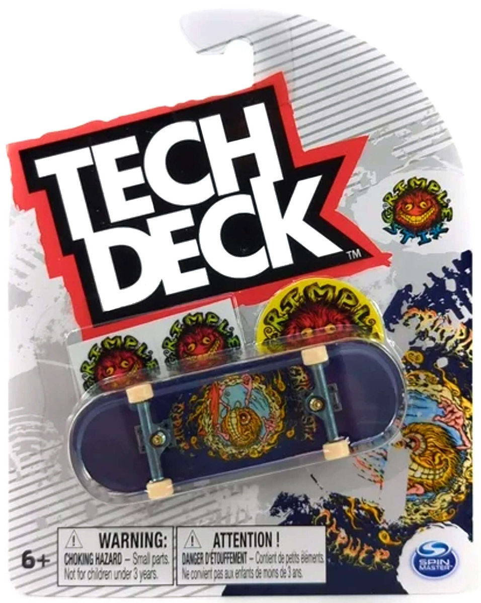 Tech Deck deskorolka fingerboard Grimple Stix Gerwer + naklejki
