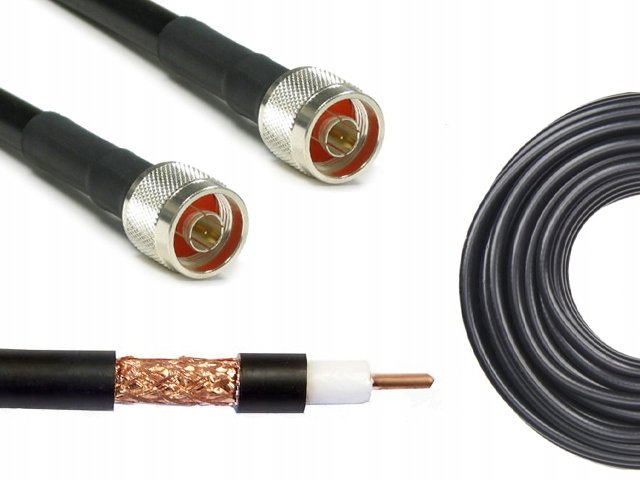 Konektor antenowy 1m wtyki Nm - Nm przewód SRF240
