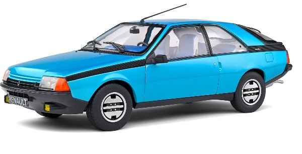 Solido Renault Fuego Gts Blue 1980 1:18 1806402