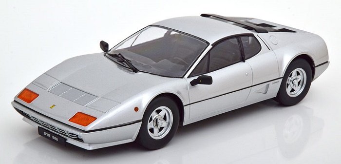 Kk-Scale Ferrari 512 Bbi 1981 Silver 1:18 180542