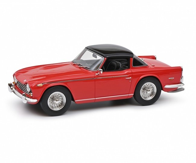 Schuco Triumph Tr5 Closed Top 1967  Red 1  1:18 450024600