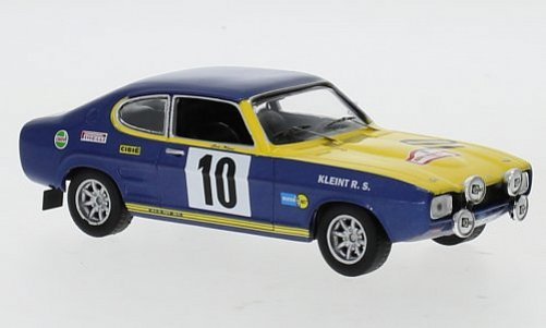 Ixo Models Ford Capri 2600 #10 2Nd  Rajd Polski 1:43 Rac309