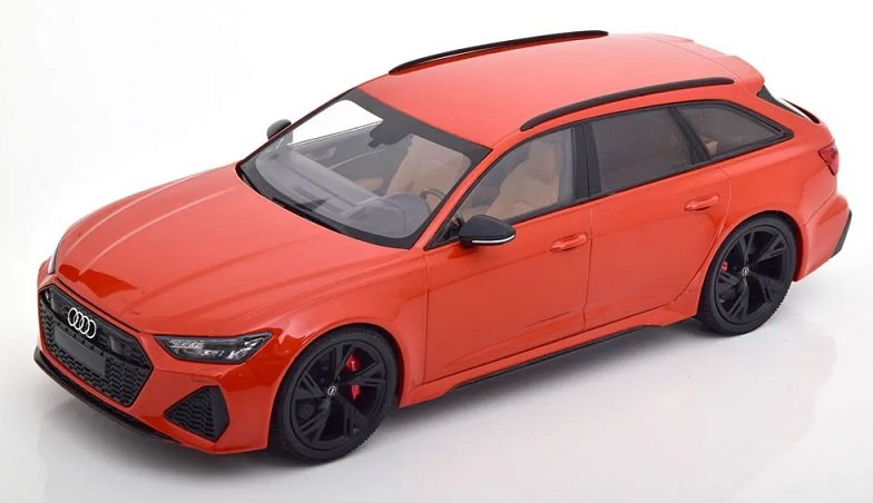Minichamps Audi Rs 6 Avant 2019 Orange Metalli 1:18 155018012