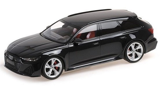 Minichamps Audi Rs 6 Avant 2019 Black Metallic 1:18 155018014