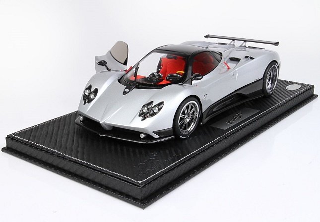 Bbr Pagani Zonda F 2005 Mercurio Grey M 1:18 850401021