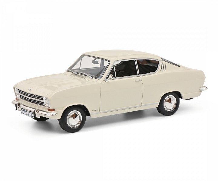 Schuco Opel Kadett B Coupe Cream White  1:18 450023400