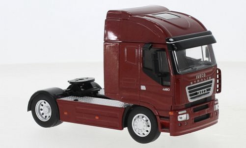 Ixo Models Iveco Stralis 2012 Red Metallic 1:43 Tr086