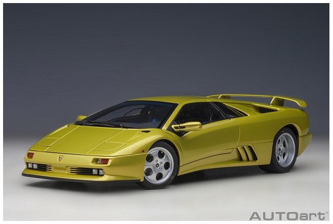 Autoart Lamborghini Diablo Se30 1993 Yellow Met 1:18 79157