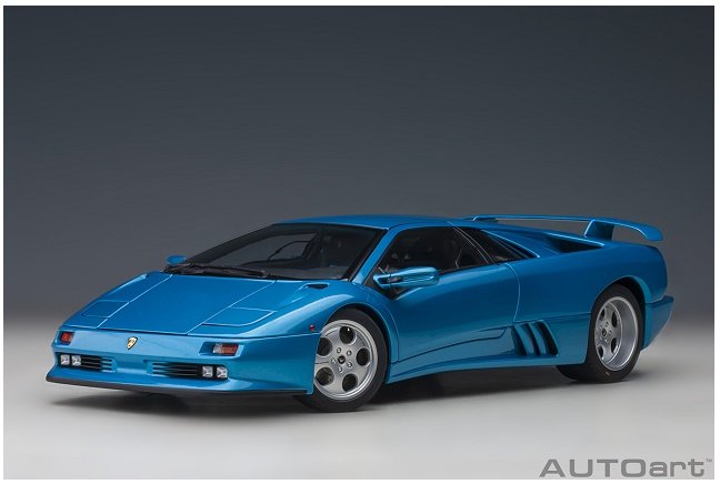 Autoart Lamborghini Diablo Se30 1993 Blue Metal 1:18 79156