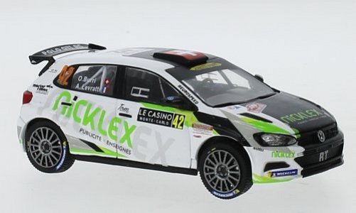 Ixo Models Vw Polo Gti R5 #42 Rally Monte Carlo 2 1:43 Ram752