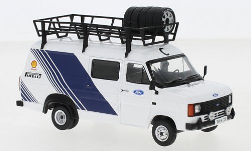 Ixo Models Ford Transit Mk Ii Van 1986 Rallye Ass 1:43 Rac313