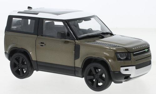 Welly Land Rover Defender 2020 Brown 1:24 24110Gn