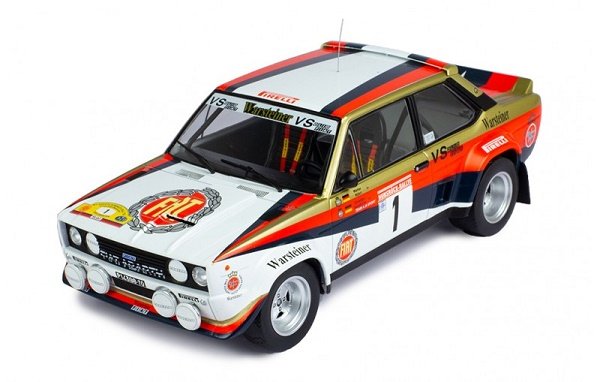 Ixo Models Fiat 131 Abarth #1 Winner Rallye Hu 1:18 18Rmc078.