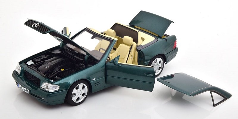 Norev Mercedes Benz 500 Sl R129 1999 Green M 1:18 183753