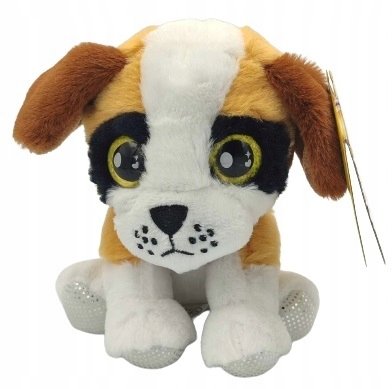 WOOF RUNTS Mini pluszak maskotka szczekający pies BERNARDYN 678