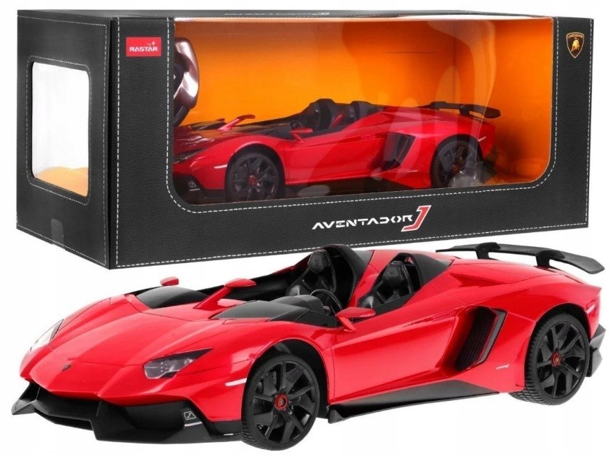 RASTAR Samochód zdalnie sterowany R/C LAMBORGHINI AVENTADOR J skala 1:12