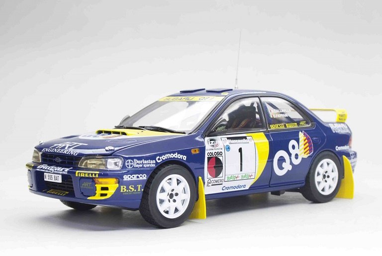 Sun Star Subaru Impreza 555 No.1 Rally Piancaval  1:18 5514