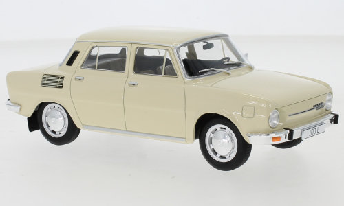 Whitebox  Skoda 100 L Light Beige 1970 1:24  Wb124077