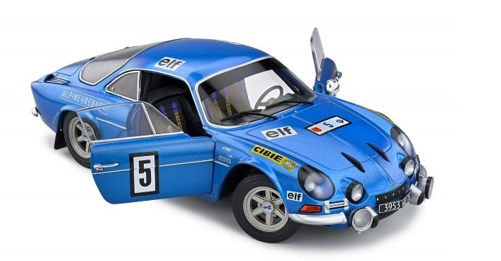 Solido Alpine A110 1600S #5 Winner Olympia R 1:18 1804205