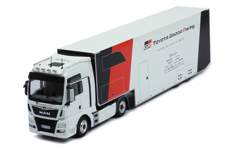 Ixo Models Man Tgx Xxl D38 2019 Wrc Rallye Transp 1:43 Ttr020