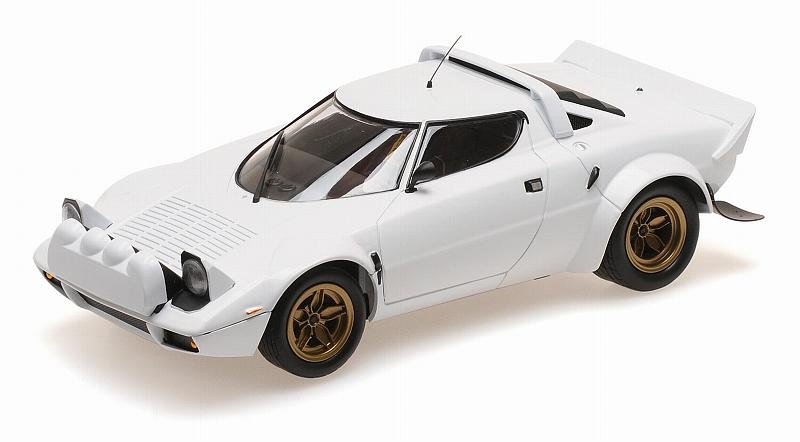 Minichamps Lancia Stratos 1974 White 1:18 155741700