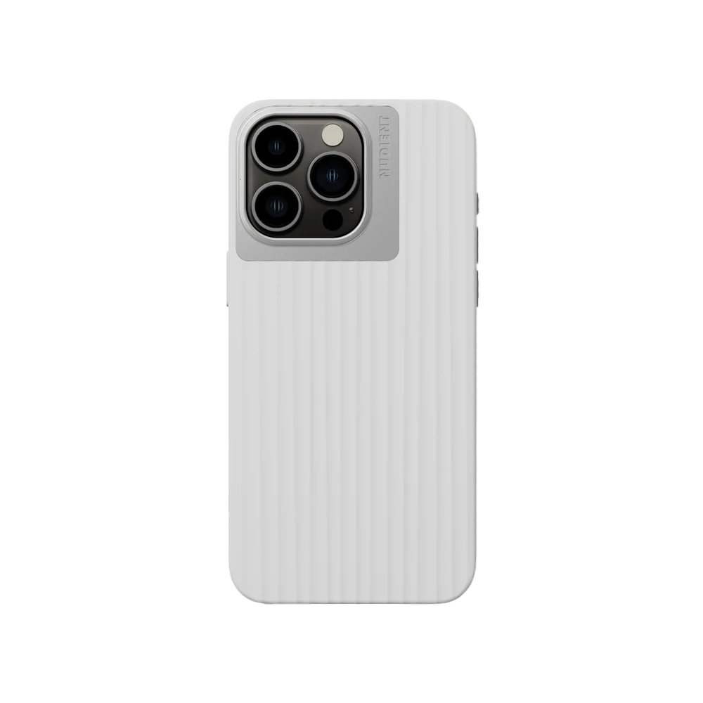 NUDIENT Etui na iPhone 15 Pro Max Bold Case MagSafe - Chalk White