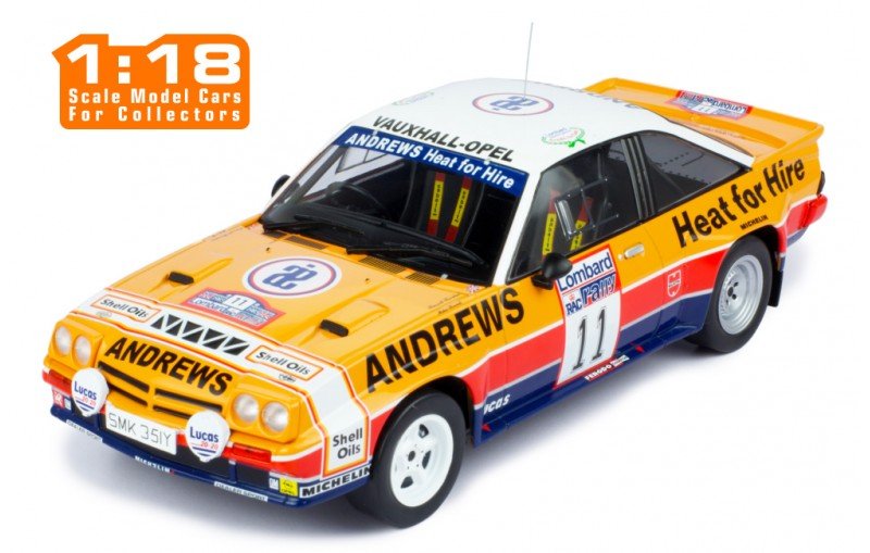 Ixo Models Opel Manta B 400 #11 Rac Rally 1985 1:18 18Rmc099.