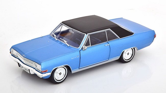 Whitebox  Opel Diplomat V8 Coupe Blue Metal 1:24  Wb124137-O