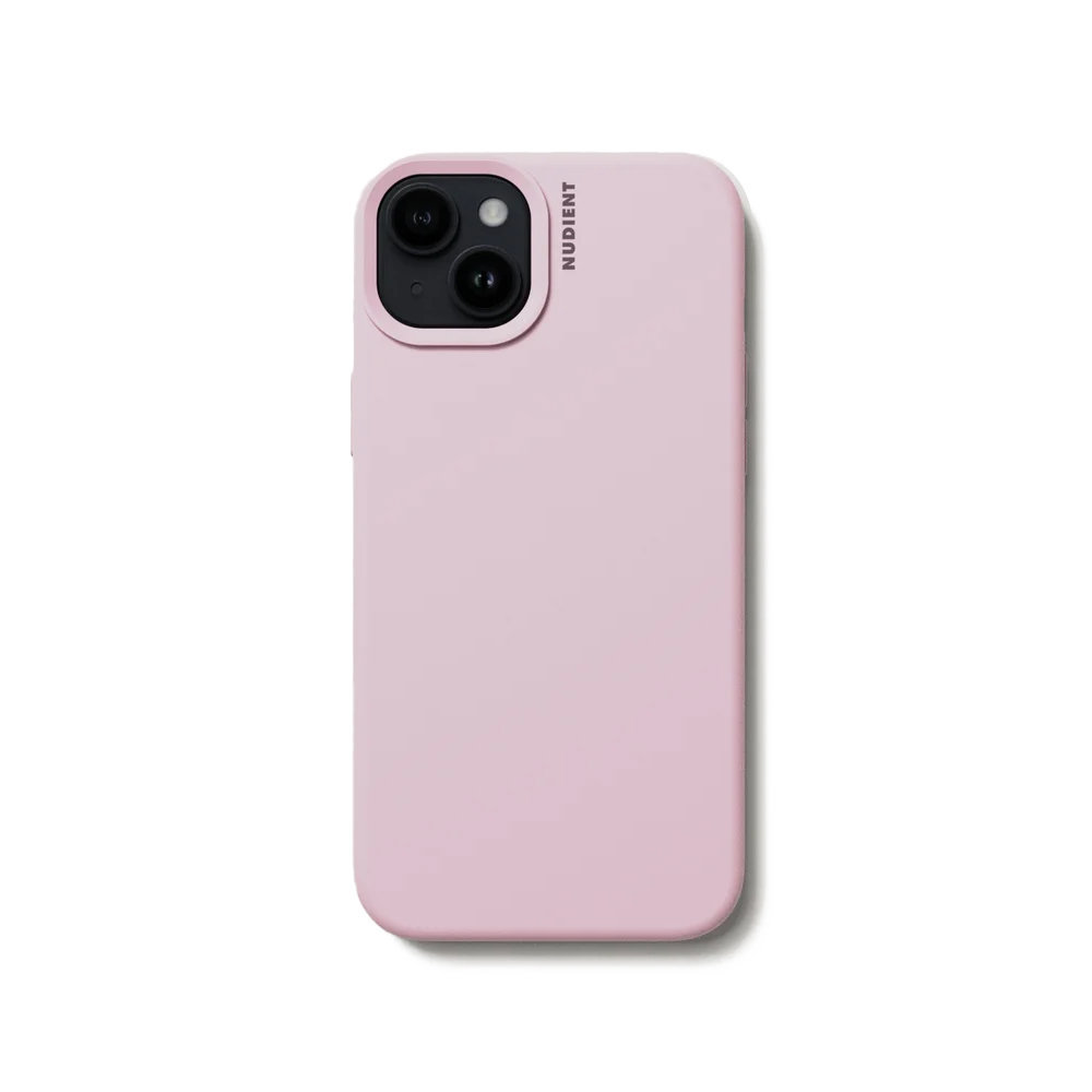 NUDIENT Etui do iPhone 15 Plus - Base Case, Baby Pink