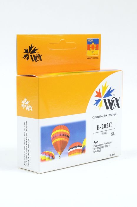 THI Tusz Cyan EPSON 202XLzamiennik C13T02H24010 (C13T02F24010) WOX-E202CN