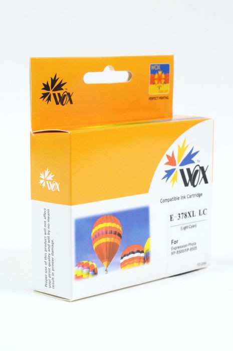 THI Tusz Light Cyan EPSON 378XLzamiennik C13T37954010 (C13T37854010) WOX-E378LCN
