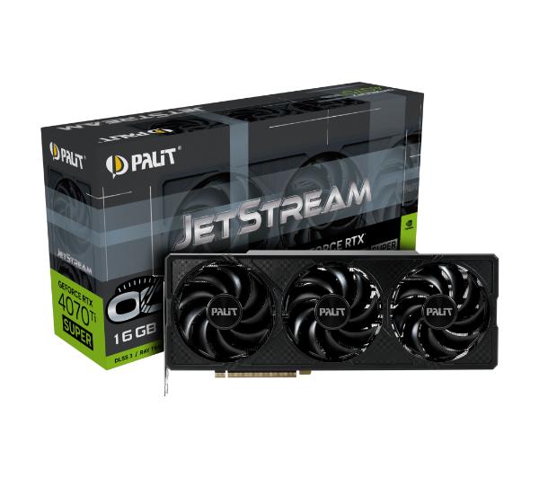 Palit GeForce RTX 4070 Ti Super JetStream OC 16GB GDDR6X 256bit DLSS