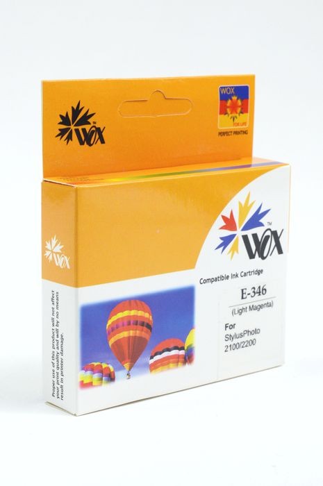 THI Tusz Light Magenta EPSON T0346 zamiennik C13T03464010 (C13T03464010) WOX-E0346LMN