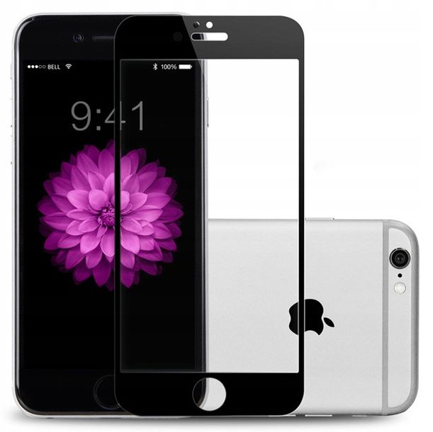 Szkło Hartowane do iPhone 7 8 Plus -10D Cały Ekran