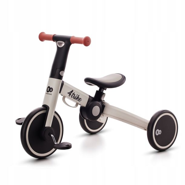 KINDERKRAFT 3w1 rowerek biegowy 4TRIKE Silver Grey