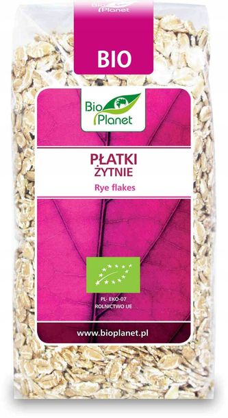 Płatki Żytnie Bio 300 G - Bio Planet